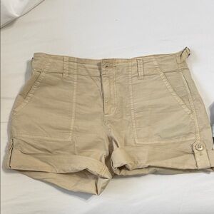 Sanctuary Beige Cargo Shorts